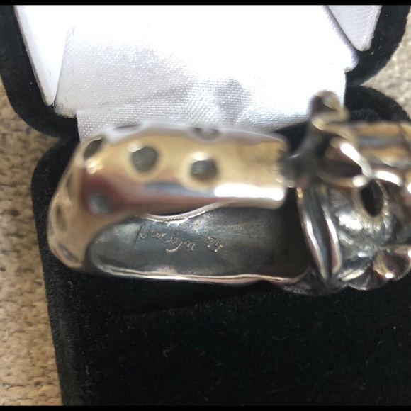 Unique & Unusual Sterling Jester Creature Ring❣️ - Picture 8 of 8